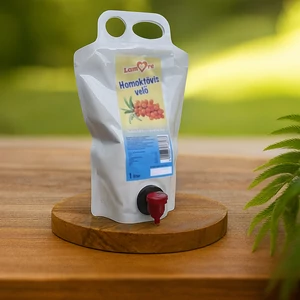 1000 ml homoktövis velő egy fehér háttérben.