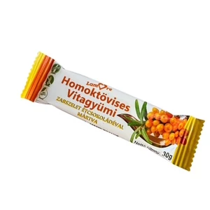 Homoktövises Vitagyümi zabszelet étcsokoládéval mártva (30g)
