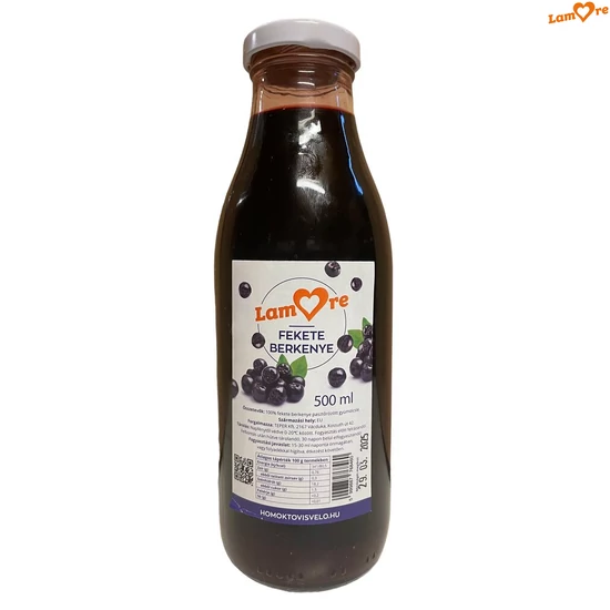 Fekete – berkenye - gyümölcslé – 500 ml