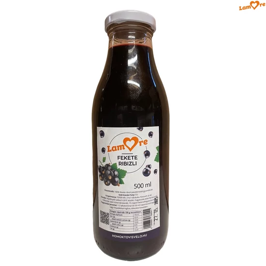 Fekete-ribizli- gyümölcslé – 500 ml
