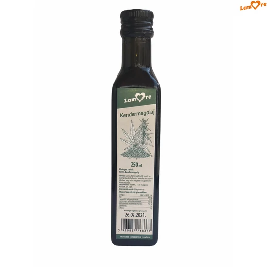 Kendermagolaj - 250 ml