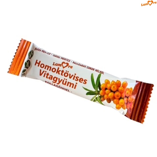Homoktövises Vitagyümi-szelet-kollagénnel-30 gr