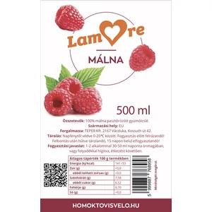 Málna- gyümölcslé – 500 ml