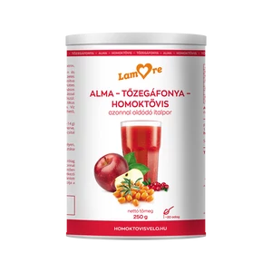 alma-tőzegáfonya-homoktövis-sárgarépa italpor - 250 gr