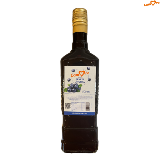 Fekete – áfonya - gyümölcslé – 500 ml