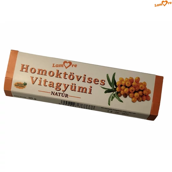 Homoktövises Vitagyümi-szelet-natúr-30 gr